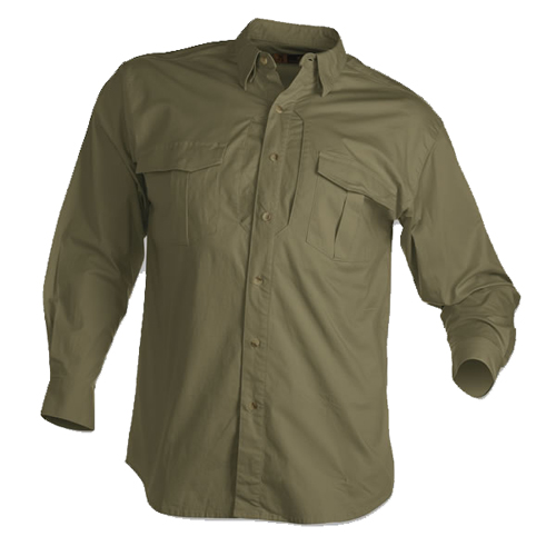 Tactical Long Sleeve Shirt, Forest Green