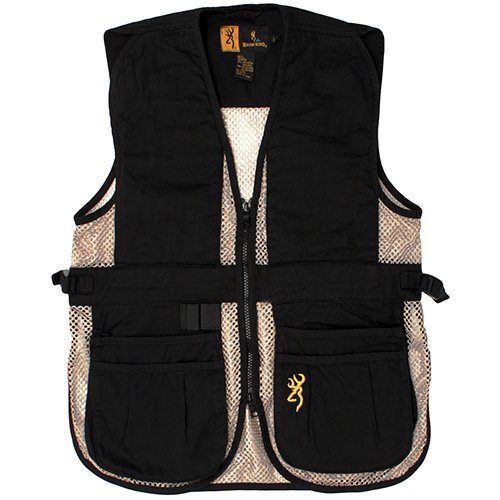 Jr Trapper Creek Vest, Black/Tan
