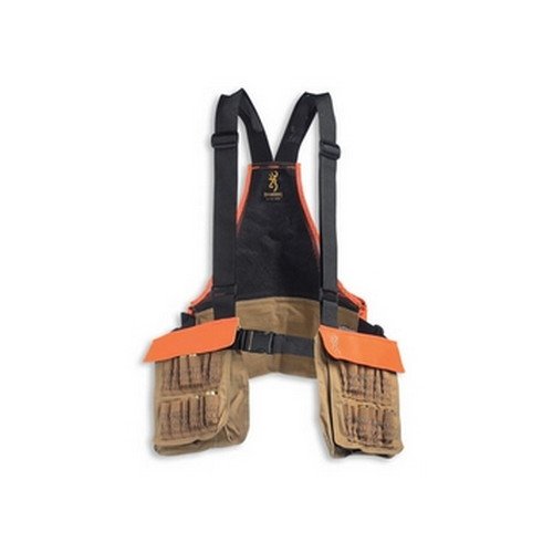 Pheasants Forever Strap Vest, Field Tan/ Orange