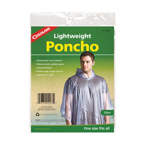 Poncho -- Clear